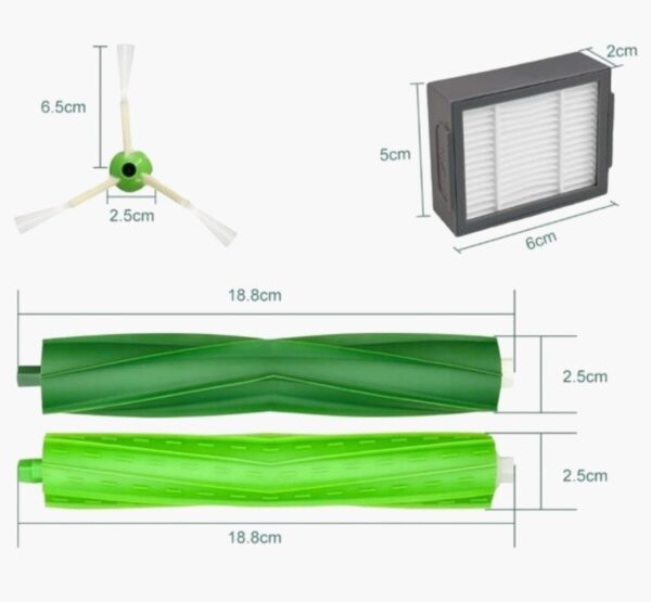 IRobot Roomba I7 E5 E6 i3+ i4+ i5+ i6+ i7+ accessoires set
