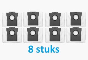 8x Dreame X30 - X40 - L10s ultra pro heat - X50 - Grote capaciteit tot 3L - beste kwaliteit vervangingen stofzuigerzakken