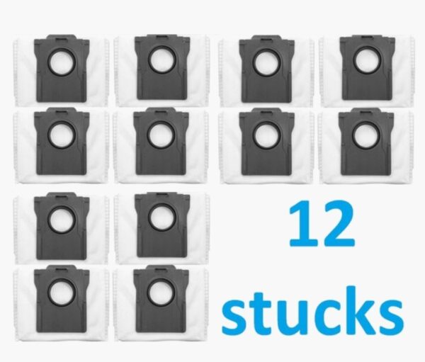 12 x dust bag for robot Dreame X30 X40 L10s ultra pro heat X50 Large capacity up to 3L best quality replacements
