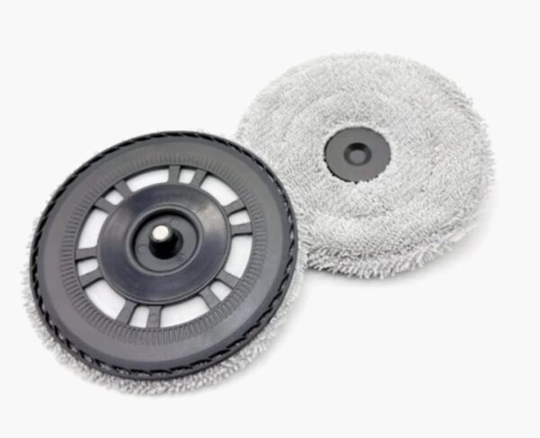 1 x Mop pad holder tray + 1 x mop cloth compatible with Dreame heat x30